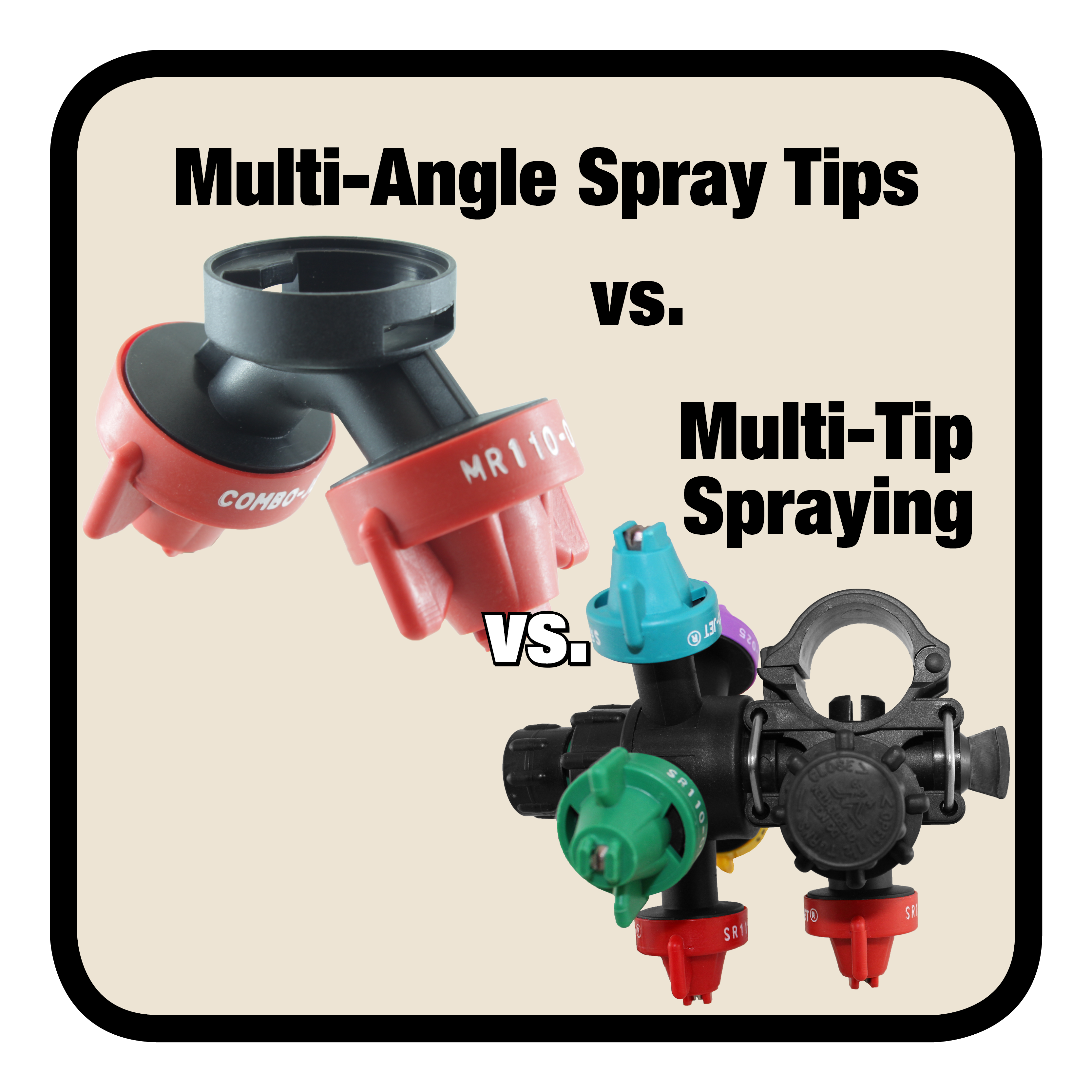 MultiTip vs. MultiAngle Spraying Applications Wilger